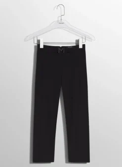 Women MUGLER black capri M pants