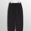 Women MUGLER black light fleece track pants