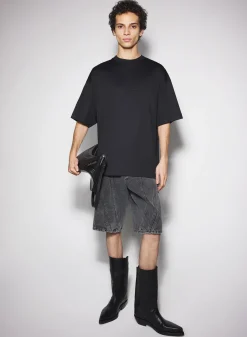 Women MUGLER black star T-shirt