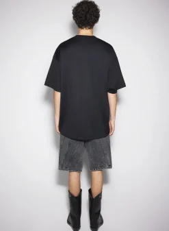 Women MUGLER black star T-shirt