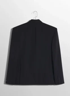 Women MUGLER black oversized tailoring jacket