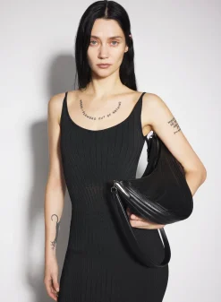 Women MUGLER black sculpting knit dress