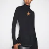 Women MUGLER black star top