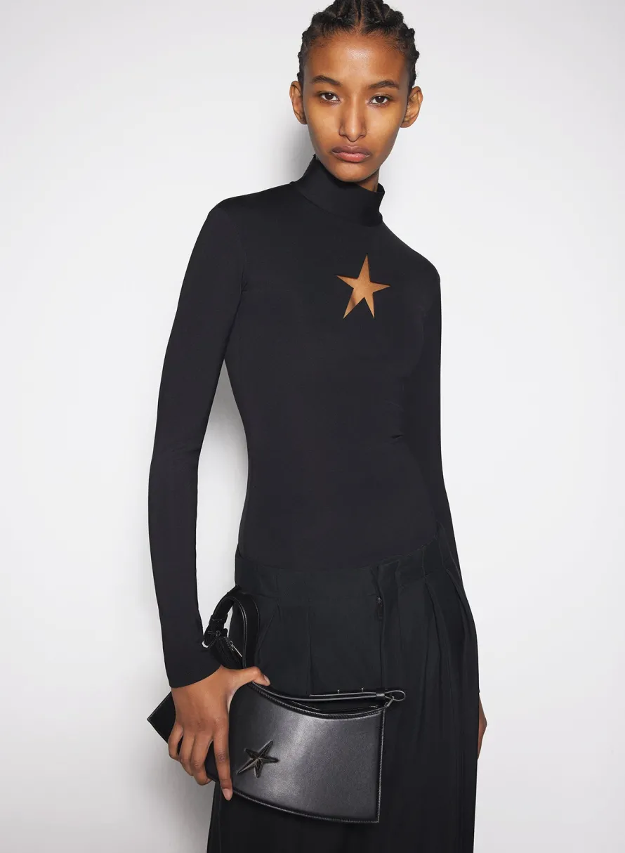 Women MUGLER black star top