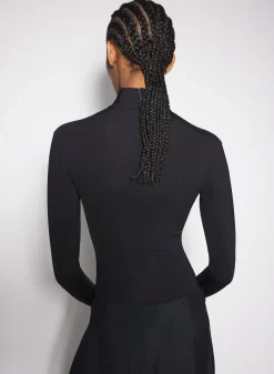 Women MUGLER black star top