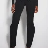 Women MUGLER black zipped scuba pants