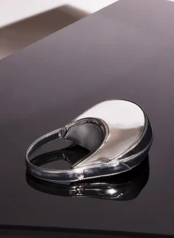 MUGLER chrome mini smooth spiral curve 02
