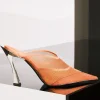 MUGLER Cinnamon mesh Fang 95 mules