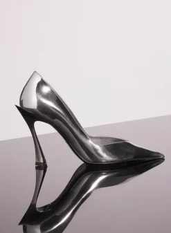MUGLER gunmetal classic fang 95 pump