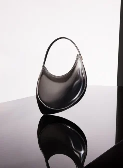 MUGLER gunmetal mini smooth spiral curve 02