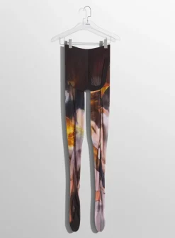 Women MUGLER x Ambera Wellmann Impossession printed tights