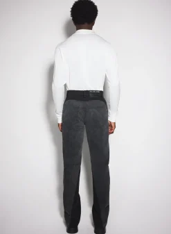 Women MUGLER off-white pierced polo