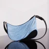 MUGLER small blue denim spiral curve 01