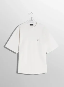 Women MUGLER white oversized pierced T-shirt
