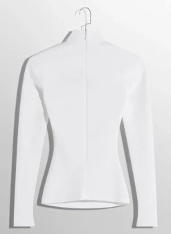 Women MUGLER white star top